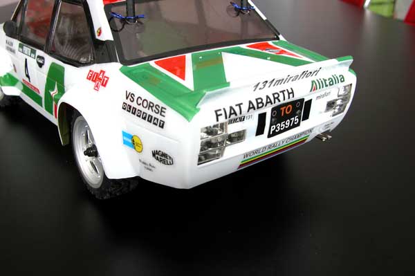 Italtrading radio controlled cars Fiat 131 Abarth Alitalia